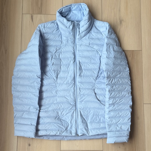 lululemon athletica Jackets & Blazers - Lululemon Pack It Down Jacket – Blue Linen – Size 10